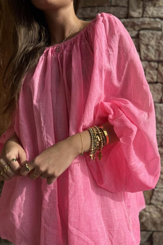 Sa Caleta Gypsy Top Popsicle Pink